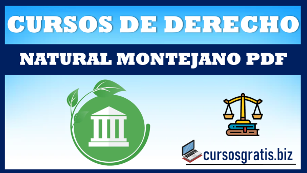 Curso de derecho natural Montejano PDF
